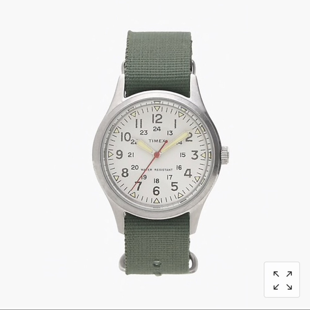 Timex for J.Crew Vintage Field Army Watch